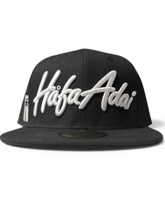 Håfa Adai Black/White Snapback